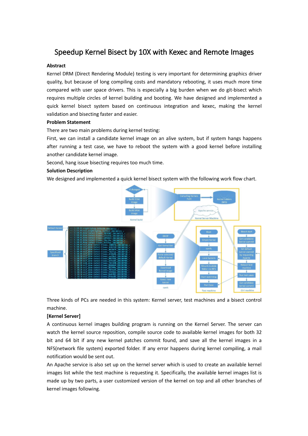 Speedup Kernel Bisect by 10X with Kexec and Remote Images