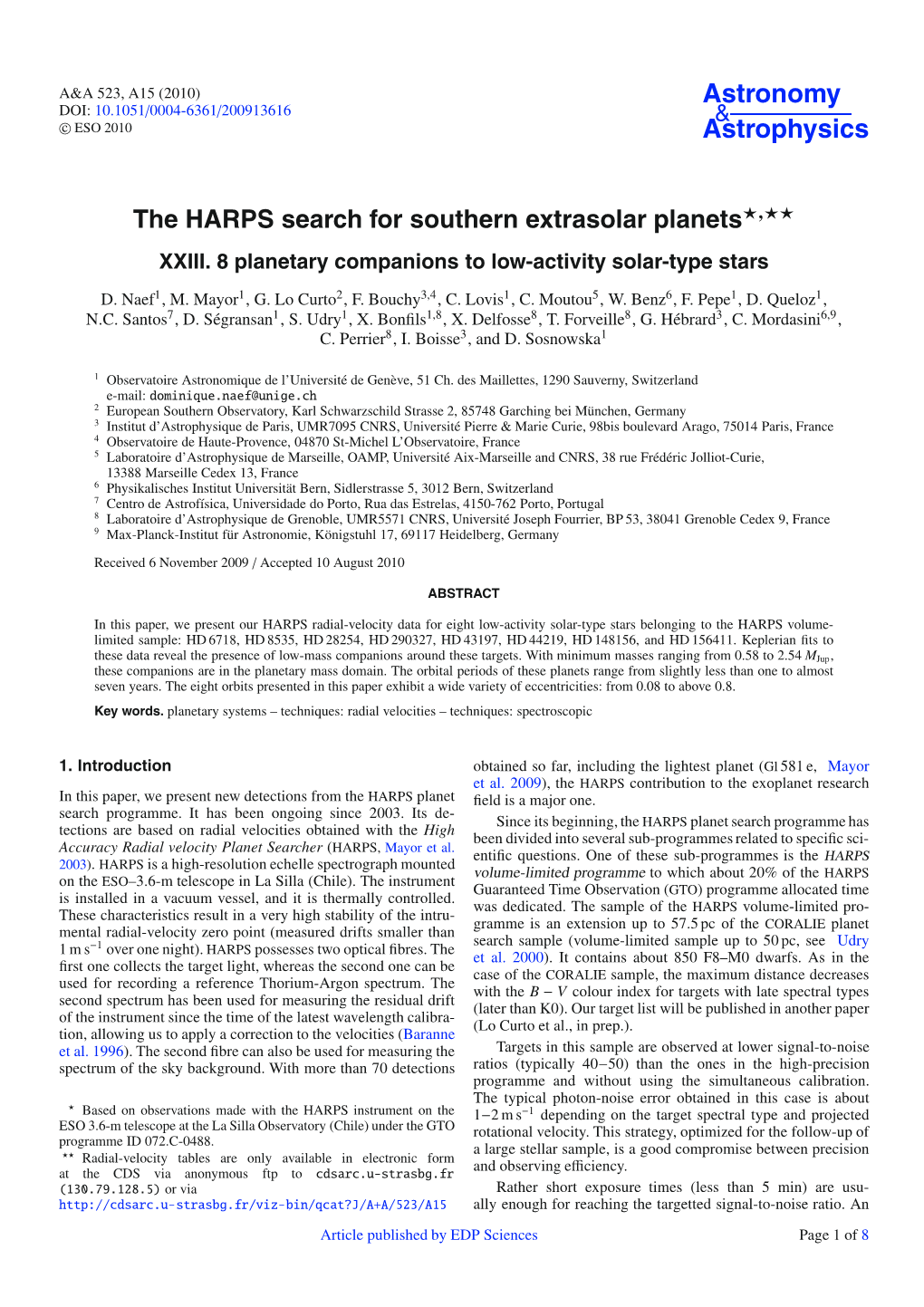 The HARPS Search for Southern Extrasolar Planets�,�� XXIII