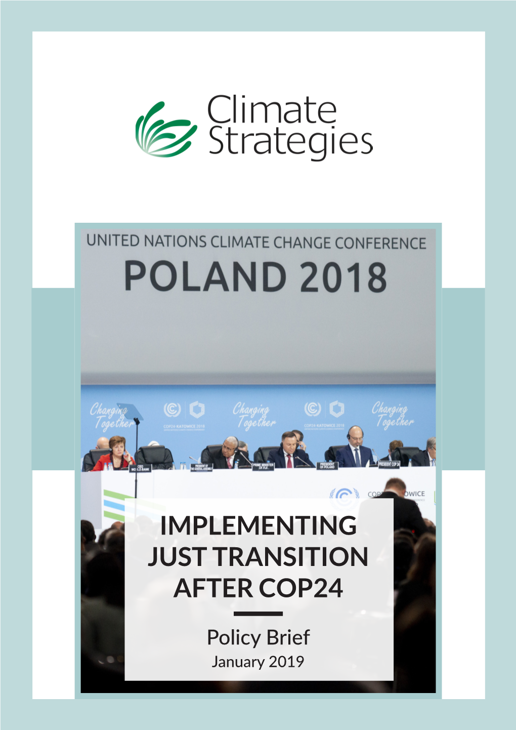 Implementing the Just Transition After COP24