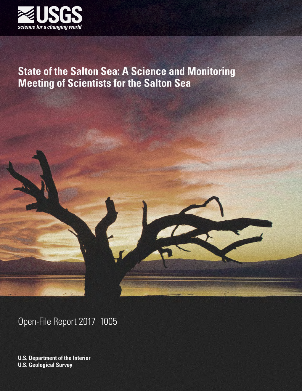 A Science and Monitoring Meeting of Scientists for the Salton Sea