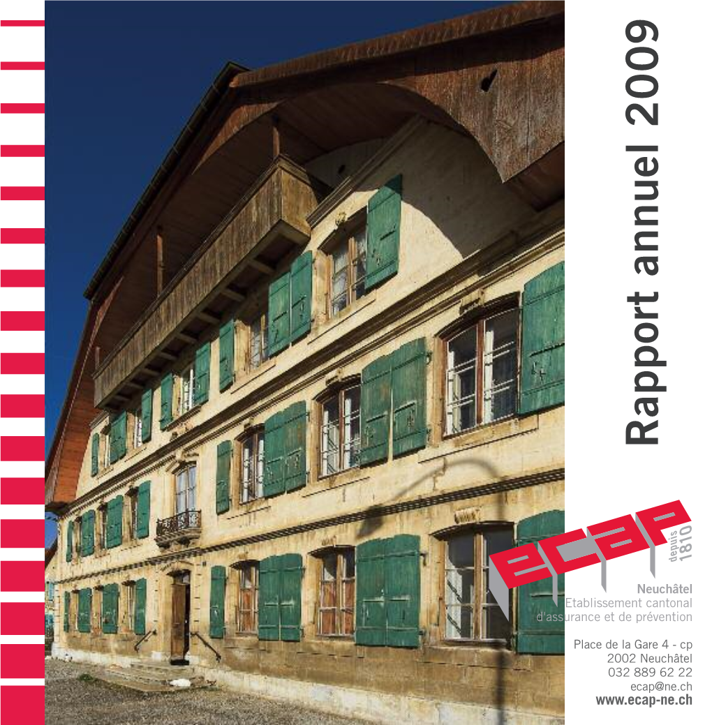 ECAP Rapport Annuel 2009