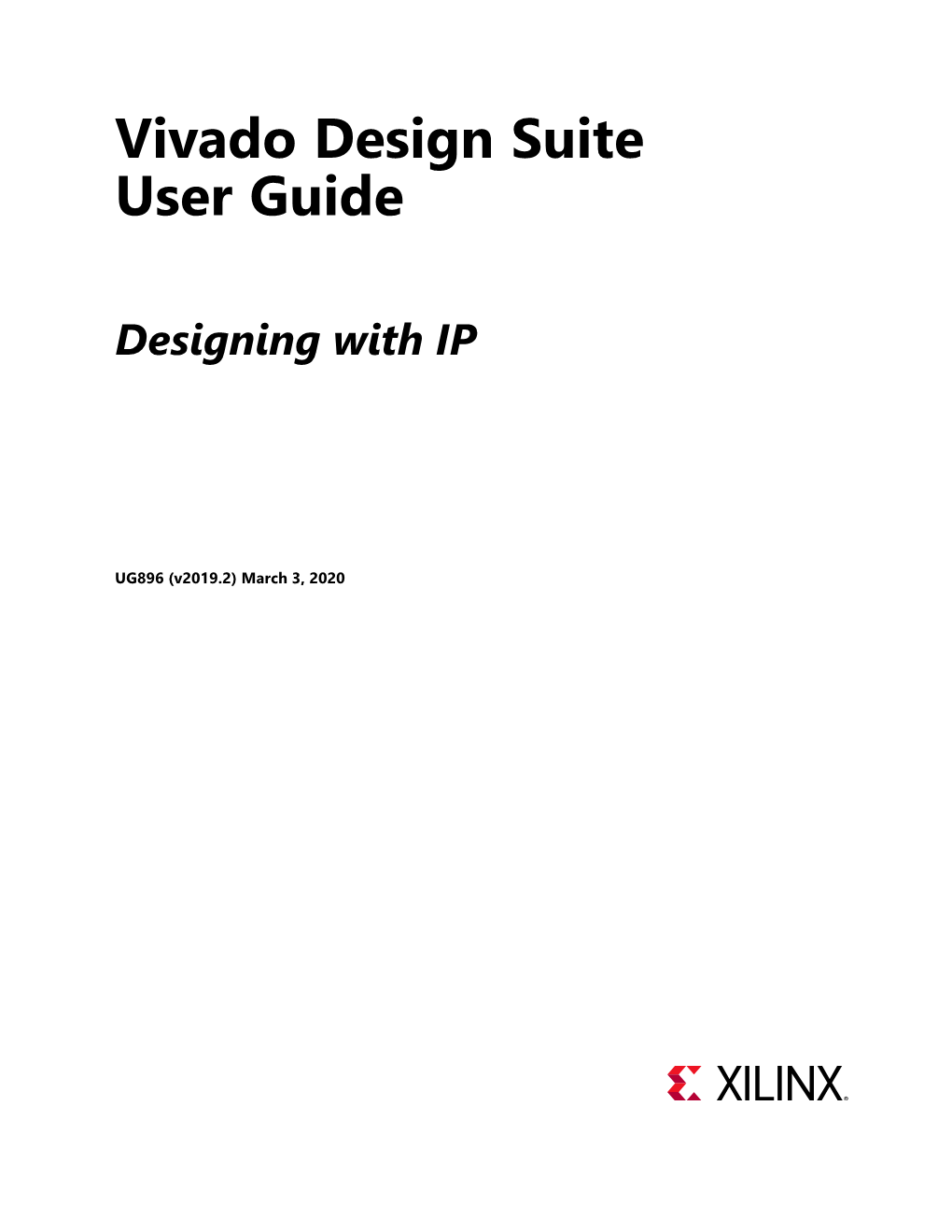 Vivado Design Suite User Guide