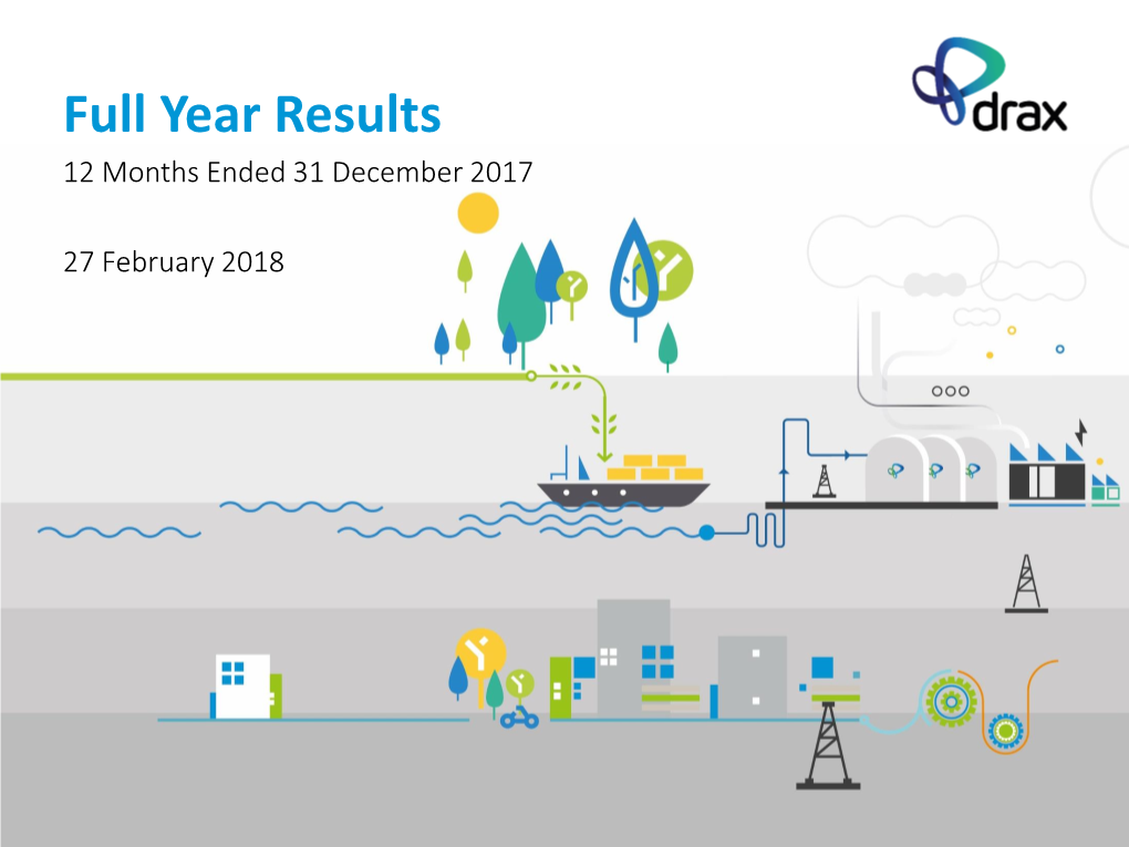 Full Year Results 12 Months Ended 31 December 2017
