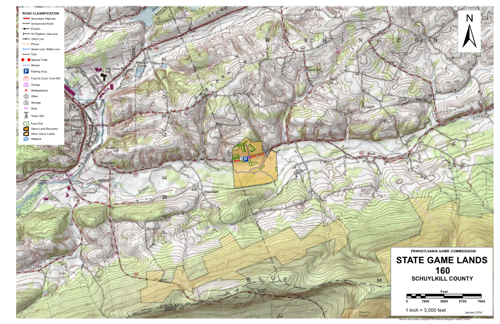 State Game Lands 160 Schuylkill County