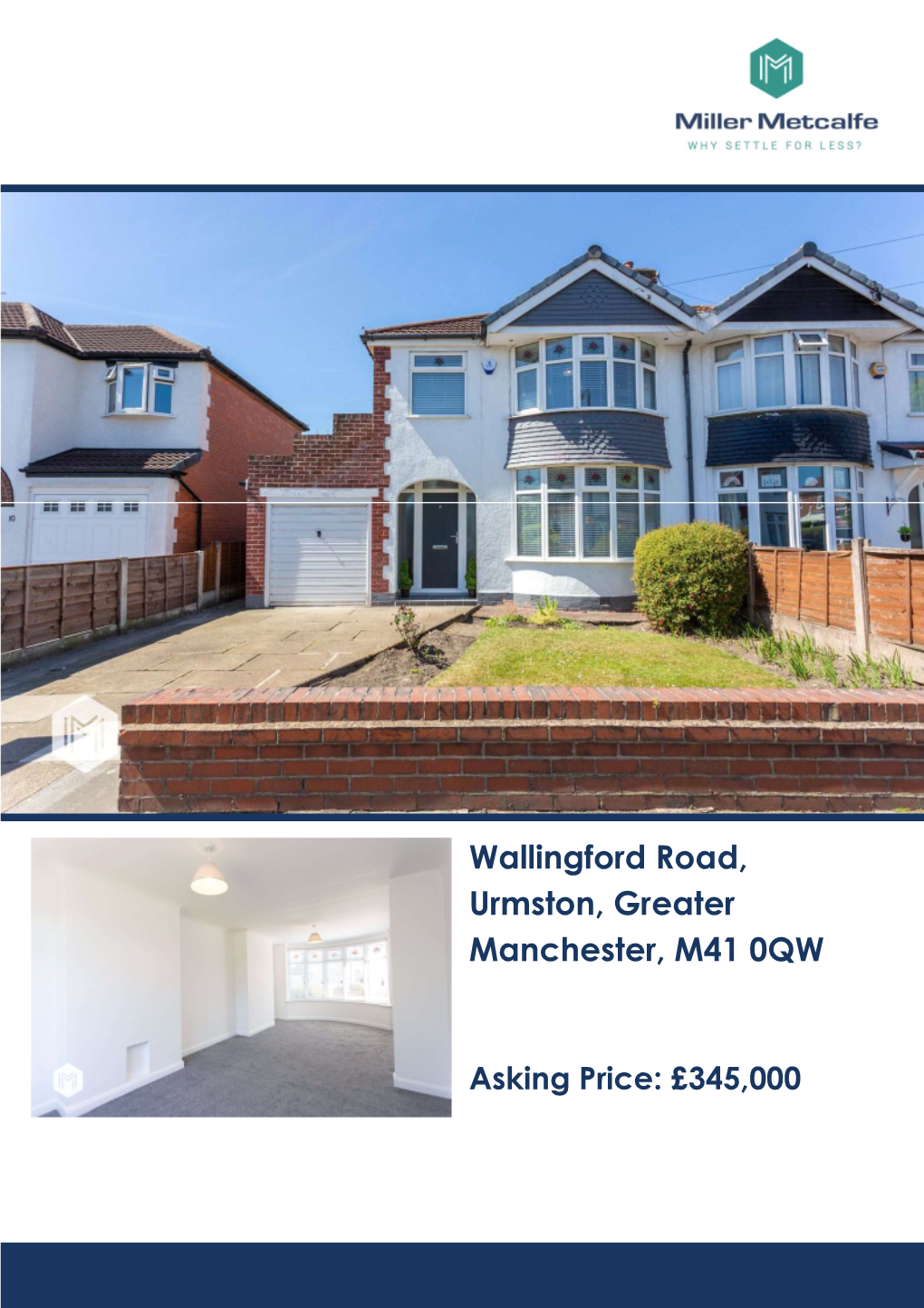 Wallingford Road, Urmston, Greater Manchester, M41 0QW