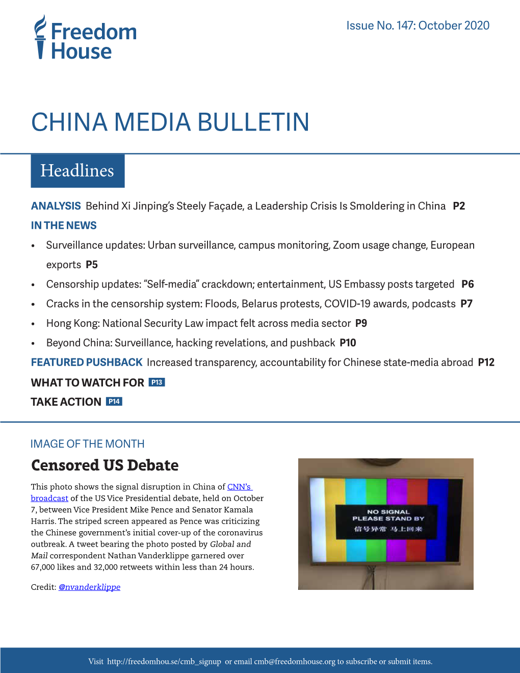 China Media Bulletin