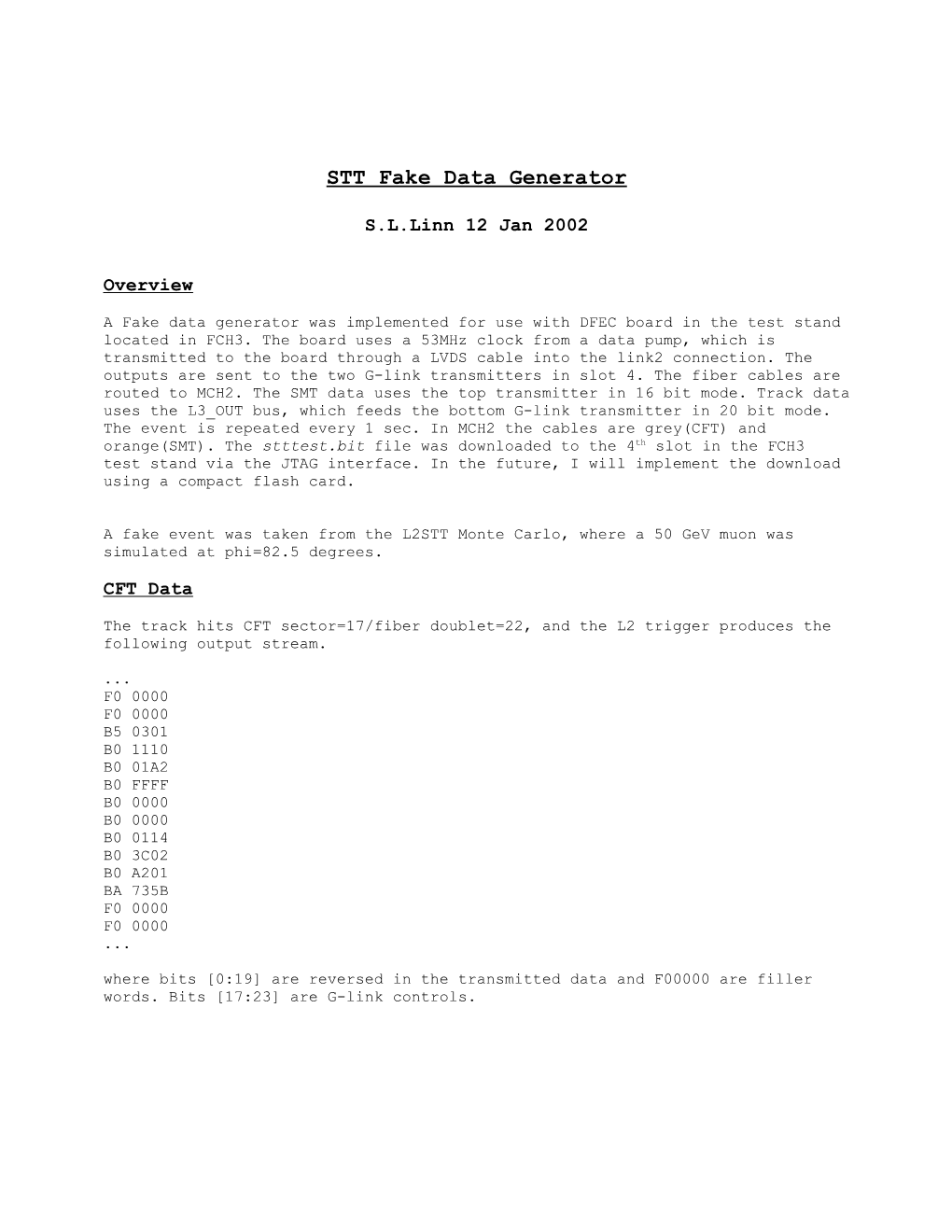 STT Fake Data Generator