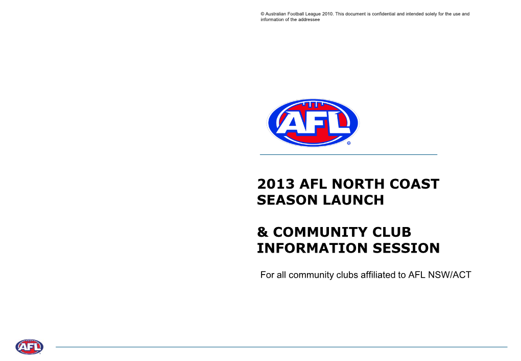 Mark Heaney, AFL NSW/ACT Manager: Northern NSW