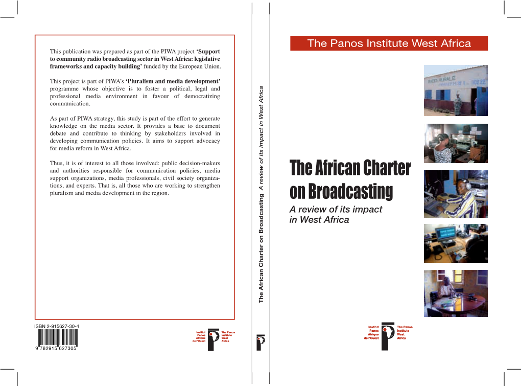 The African Charter on Broadcasting