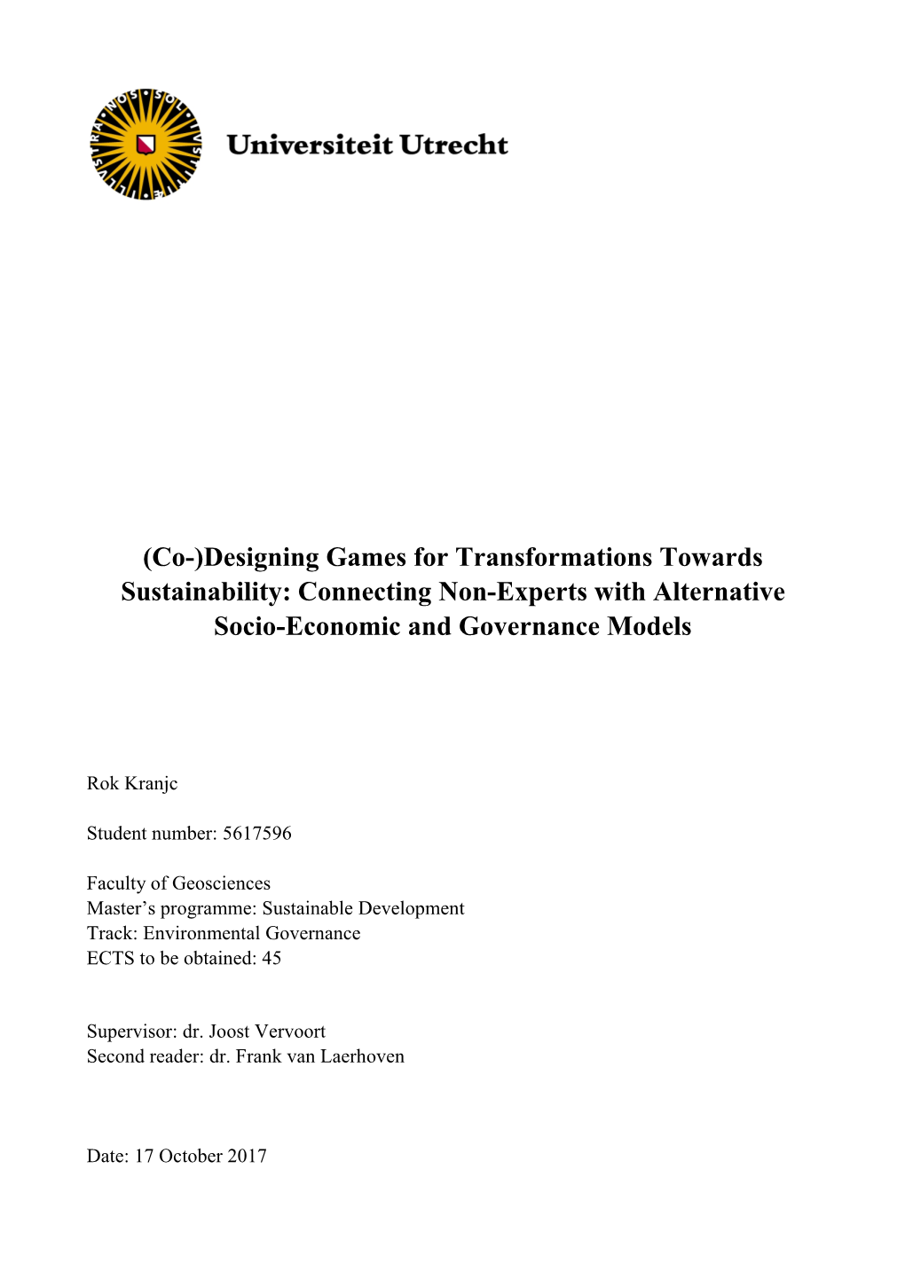 (Co-)Designing Games for Transformations Towards Sustainability: Connecting Non-Experts with Alternative Socio-Economic and Governance Models