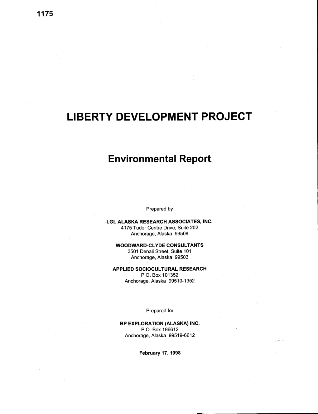 Liberty Development Project