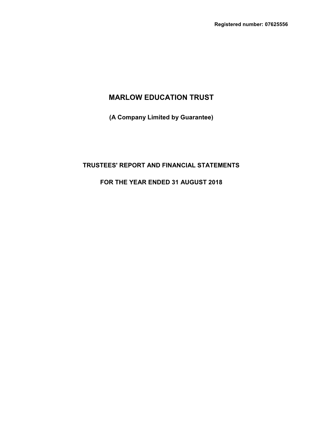 Marlow Education Trust