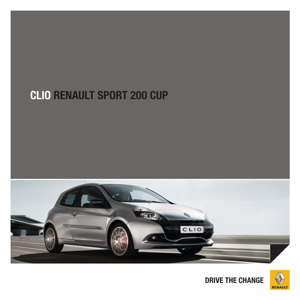 REN1683 Clio RS200 Brochure