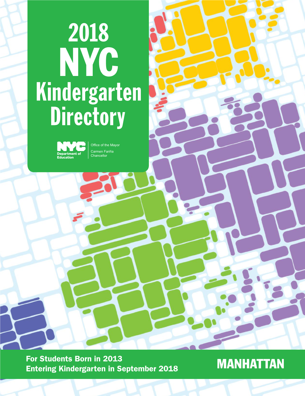 Kindergarten Directory 2018 2018 NYC Kindergarten