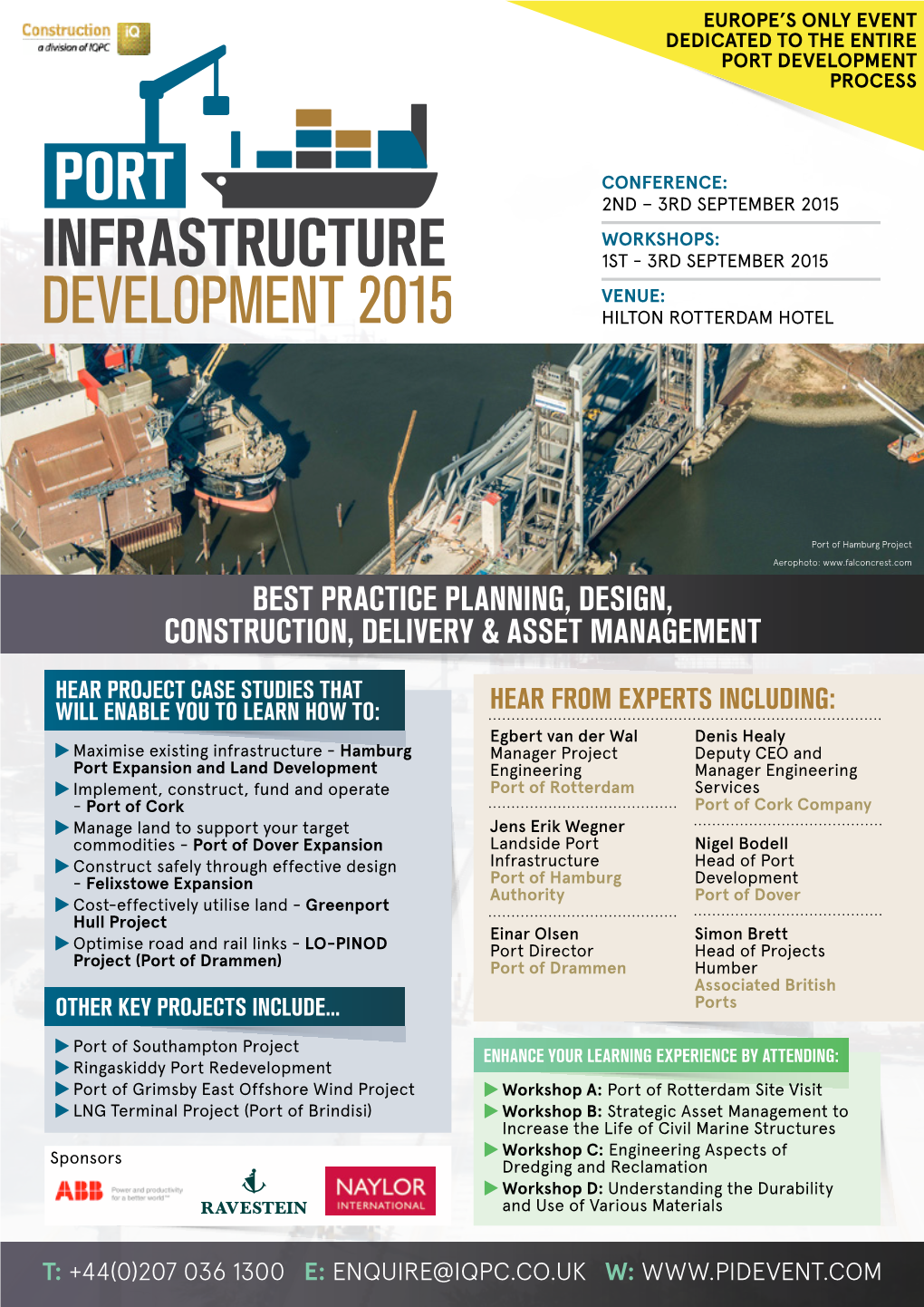 Best Practice Planning, Design, Construction, Delivery & Asset Management