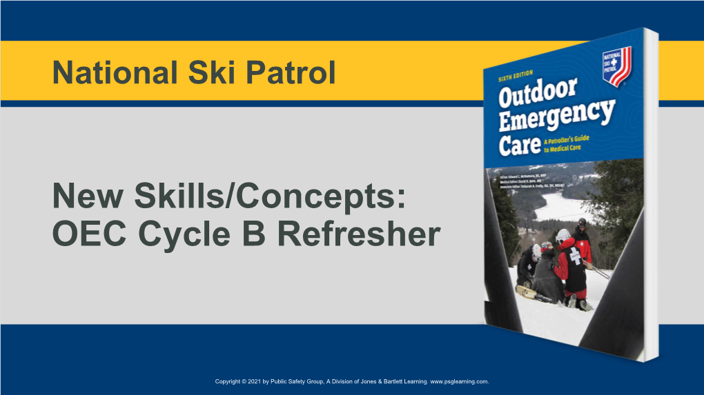 New Skills/Concepts: OEC Cycle B Refresher