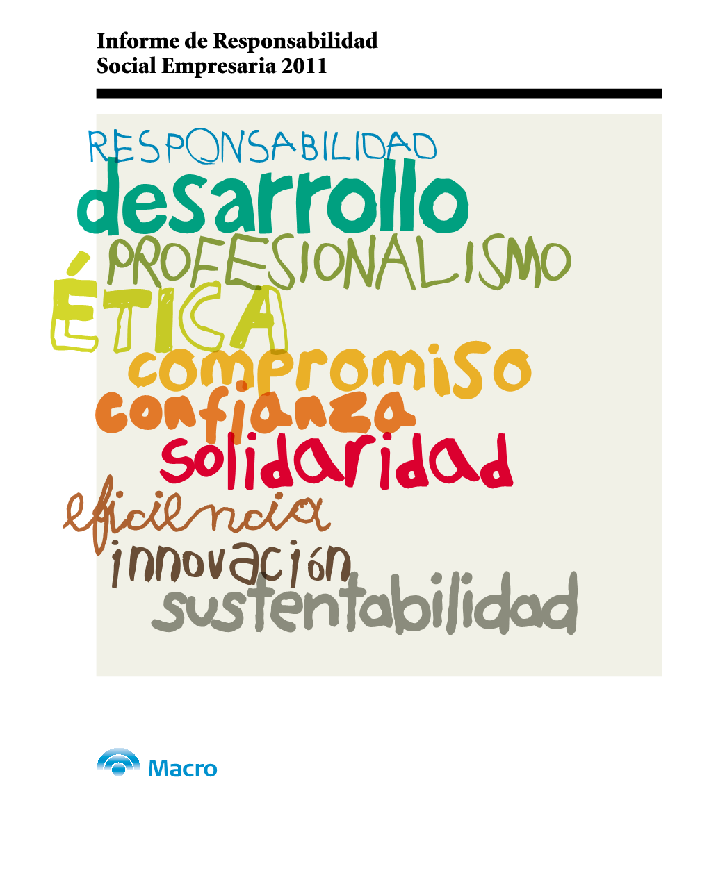 Informe De Responsabilidad Social Empresaria 2011