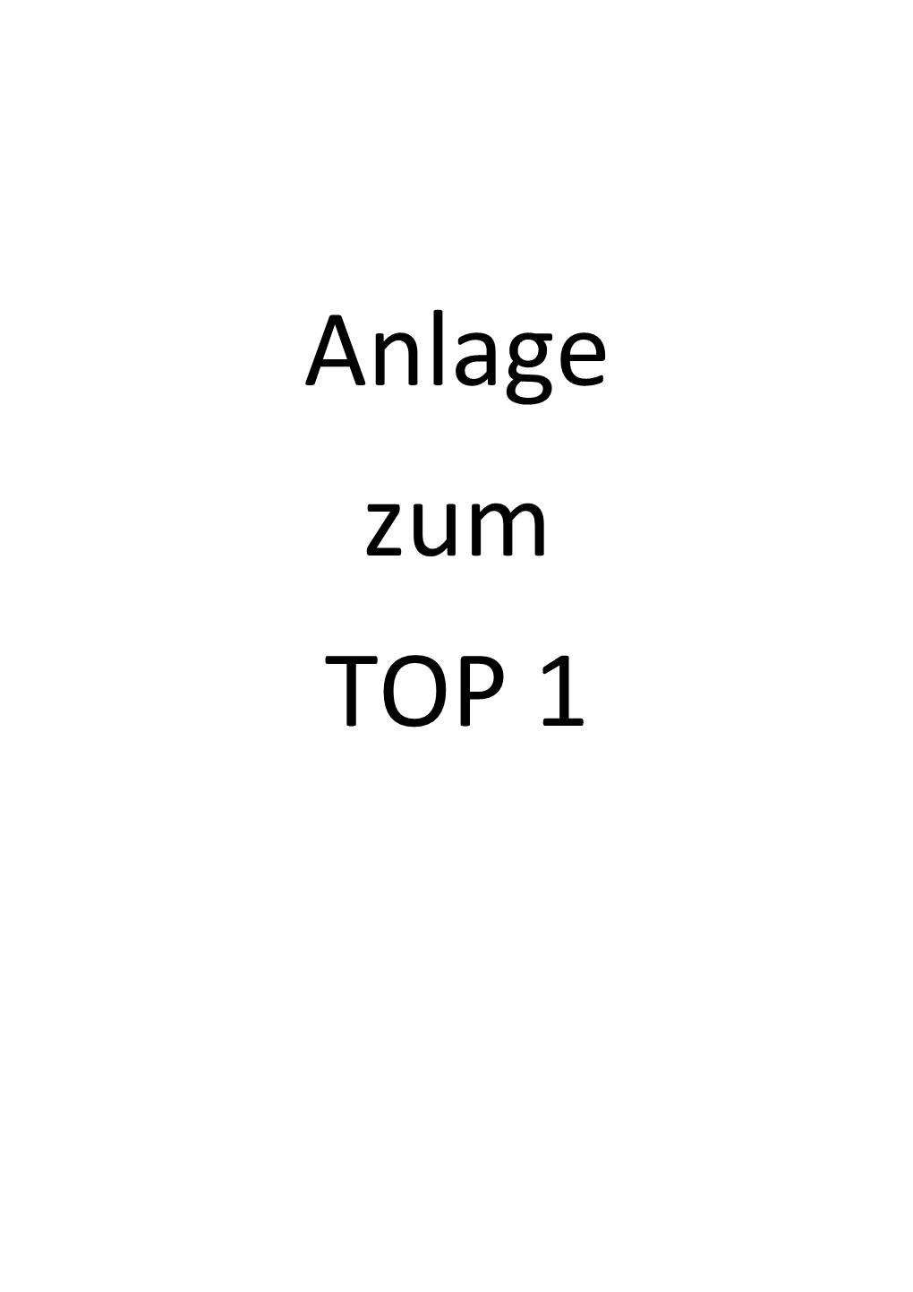 Anlage Zum TOP 1