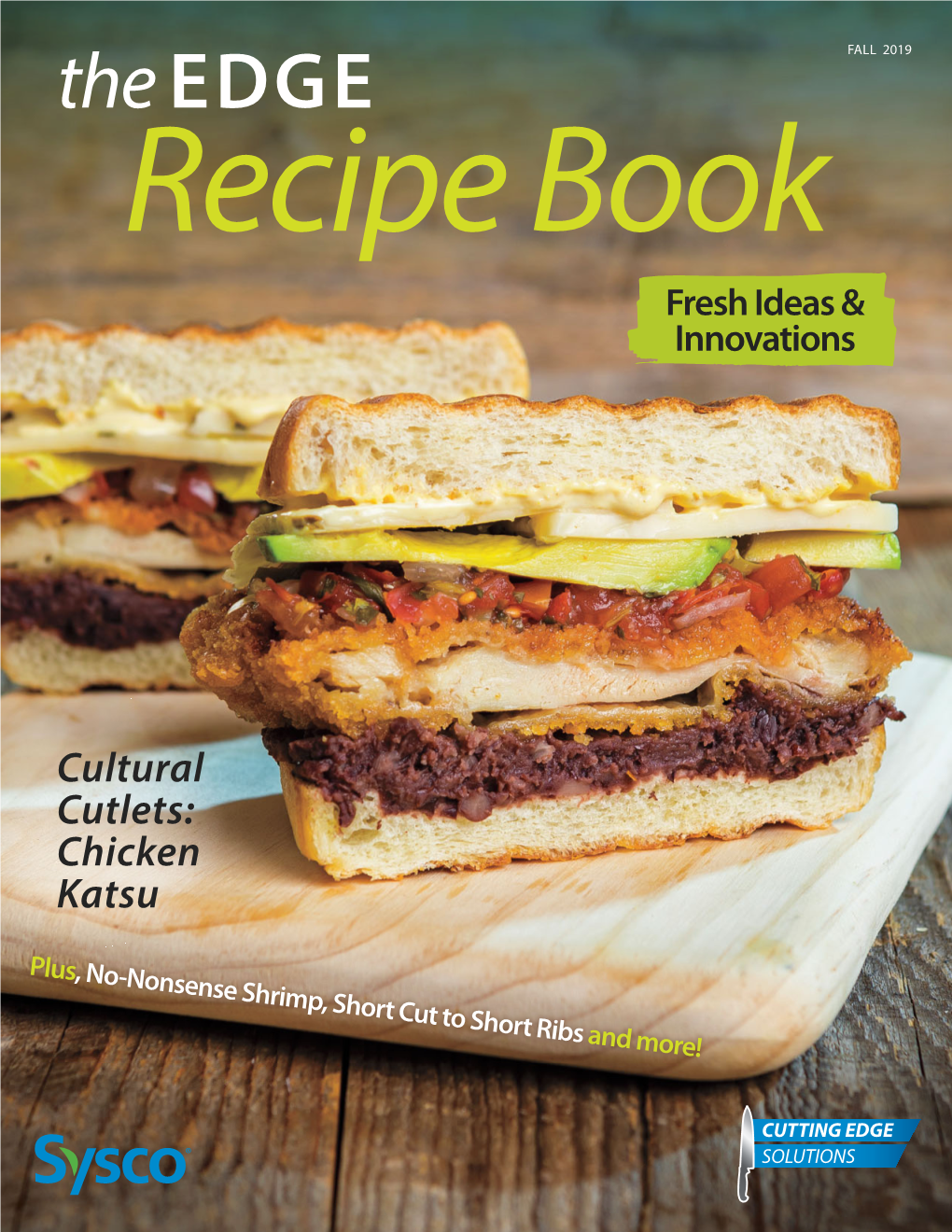 The EDGE FALL 2019 Recipe Book Fresh Ideas & Innovations