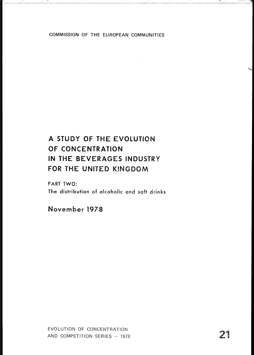 A STUDY of the Evolution for the UNITED KINGDOM November