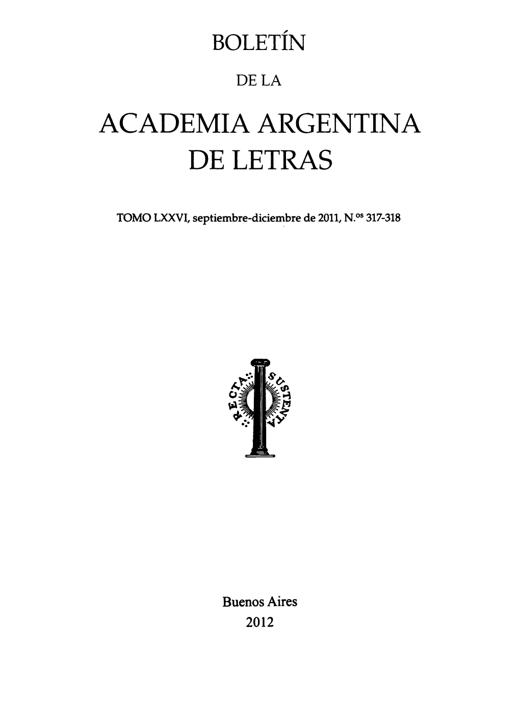 Academia Argentina De Letras