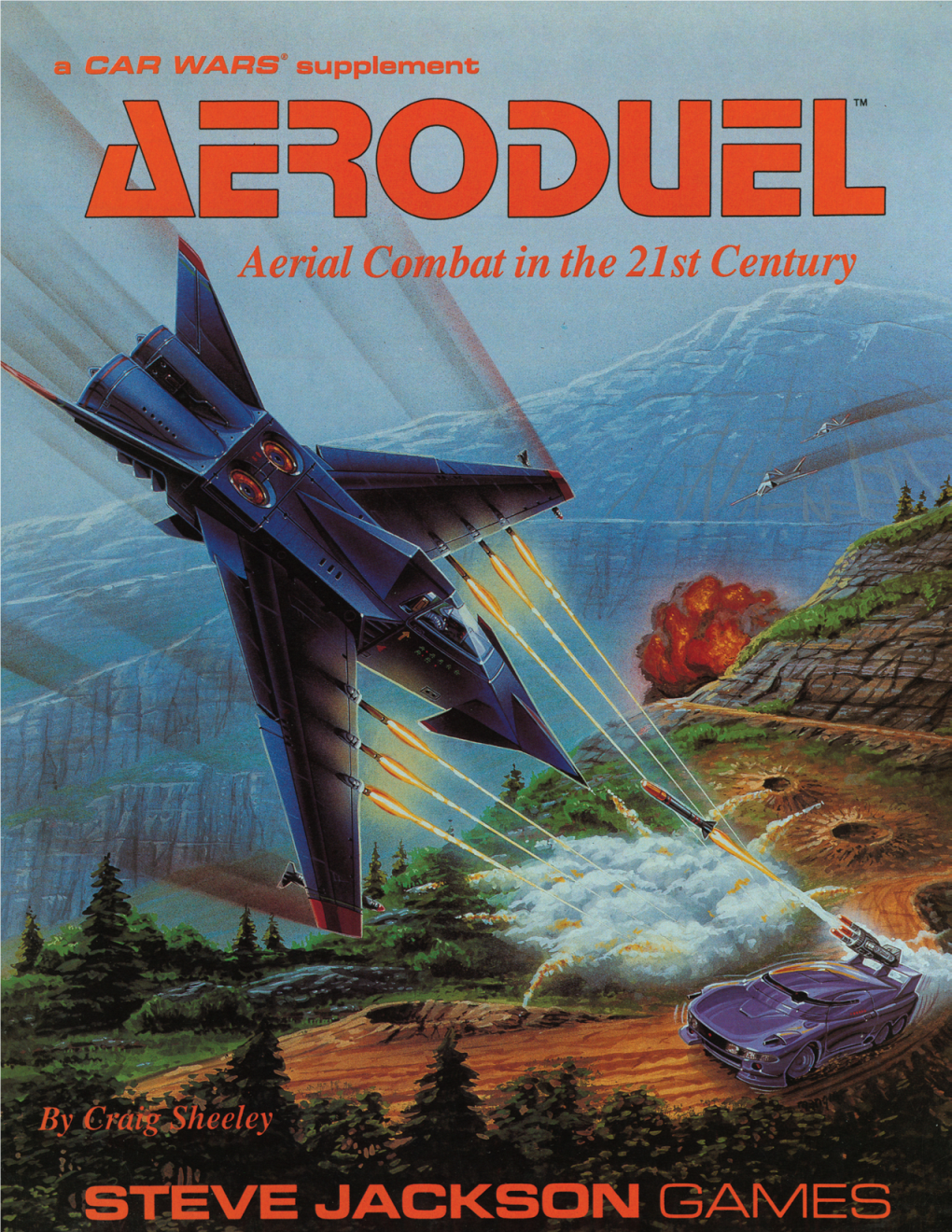 Car Wars Aeroduel Is All Copyright Rights © 1990 Reserved