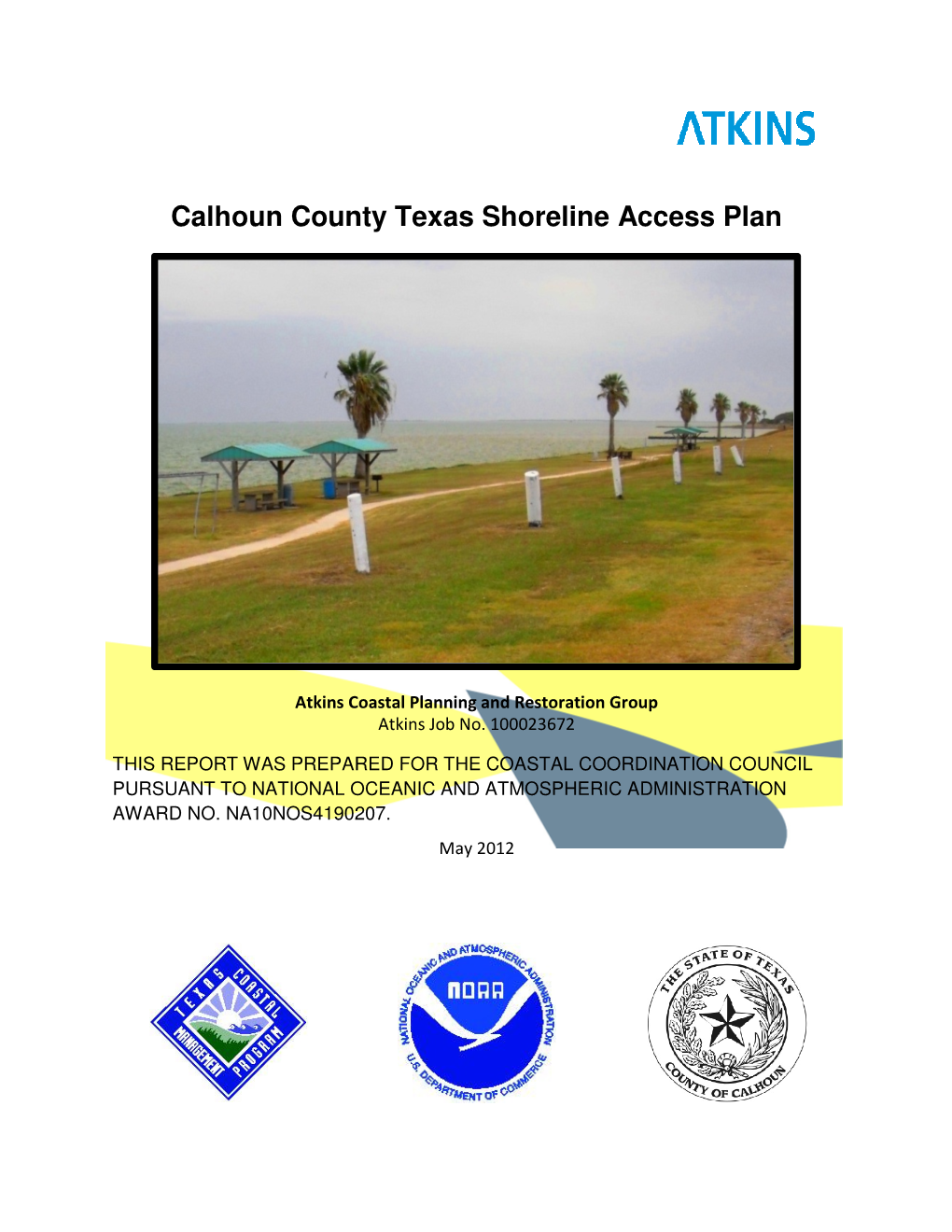 Calhoun County Texas S Houn County Texas Shoreline Access Plan Ne Access Plan