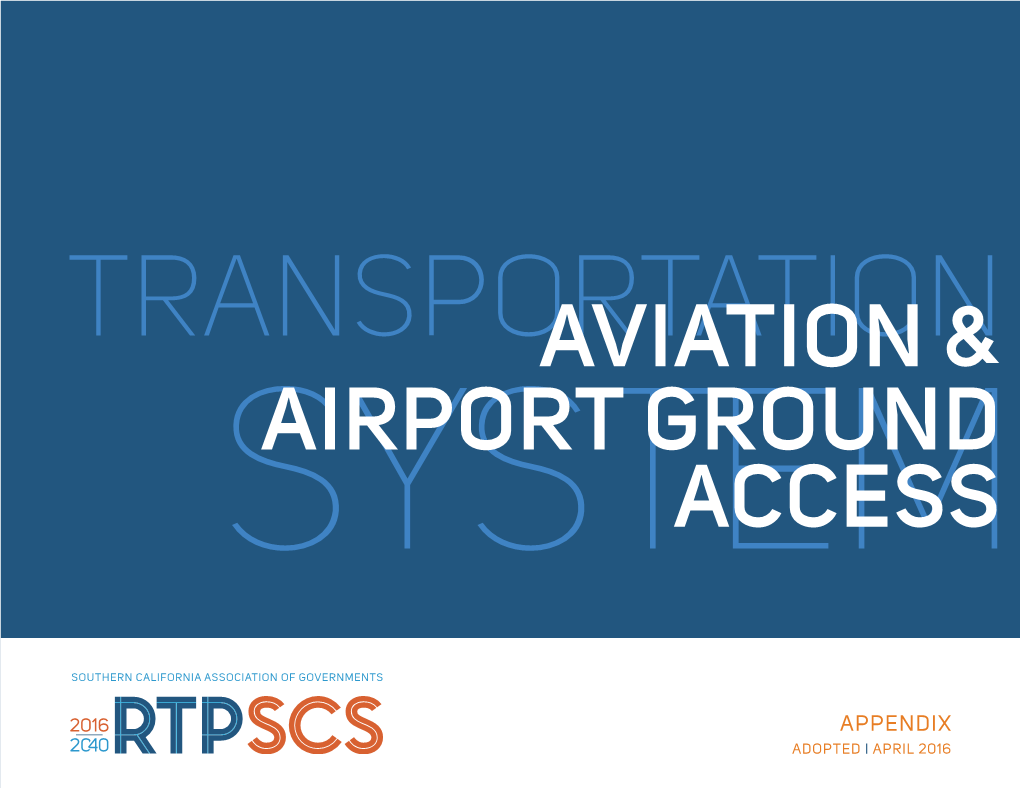 Aviation & Airport Ground Access