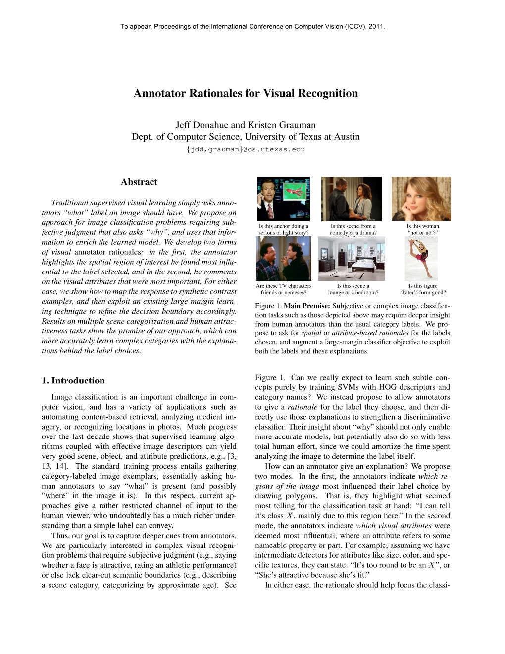 Annotator Rationales for Visual Recognition