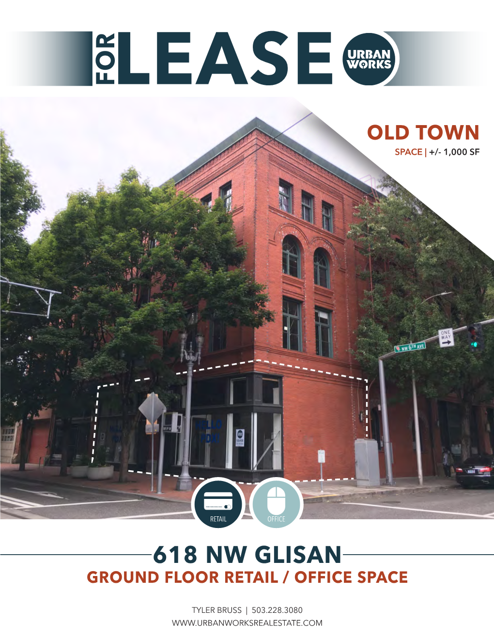 618 Nw Glisan Ground Floor Retail / Office Space