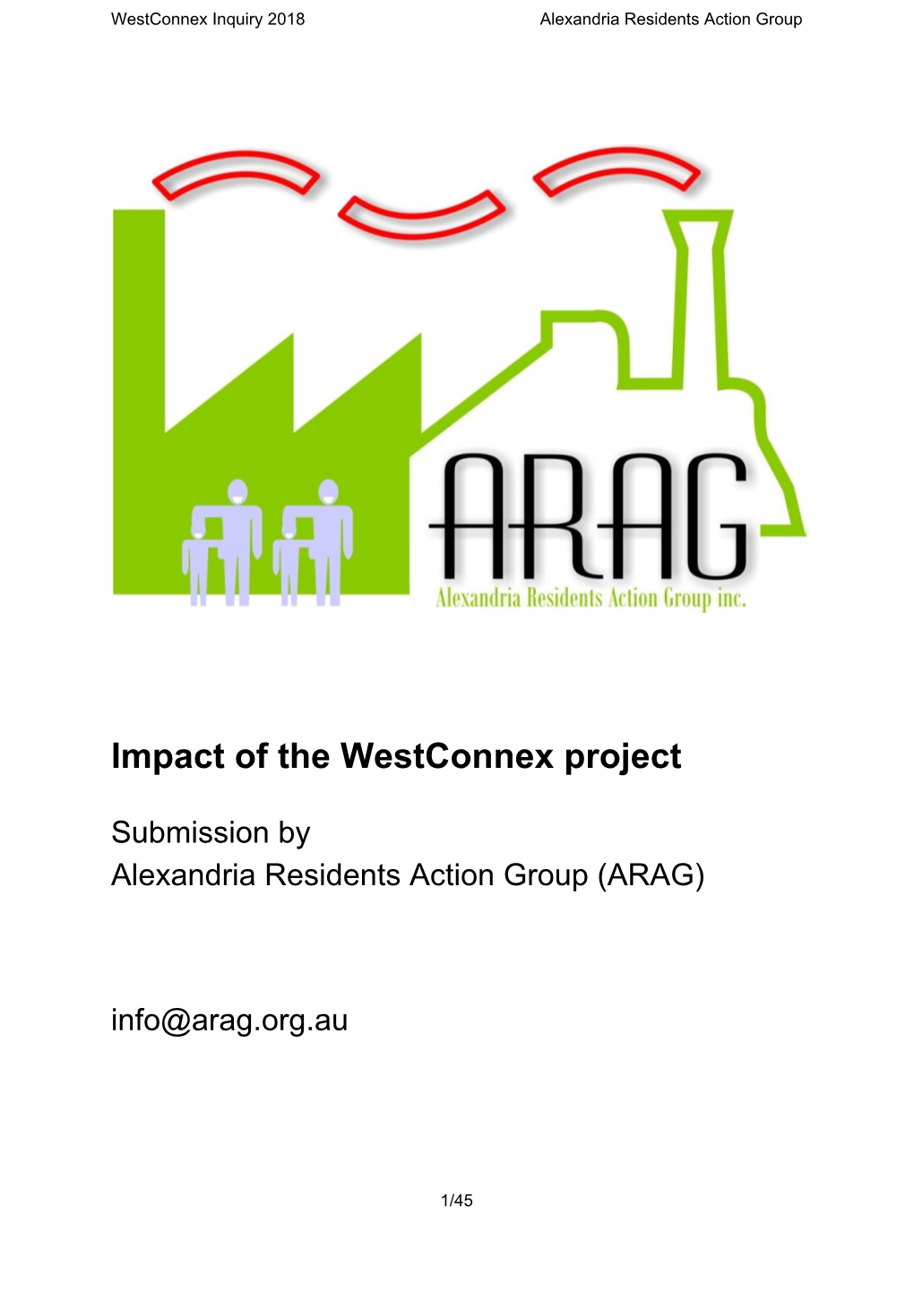 Impact of the Westconnex Project