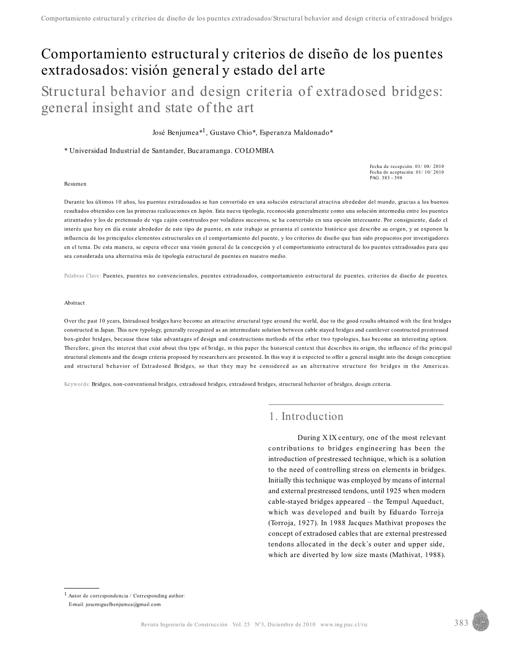 Structural Behavior and Design Criteria of Extradosed Bridges: General Insight and State of the Art