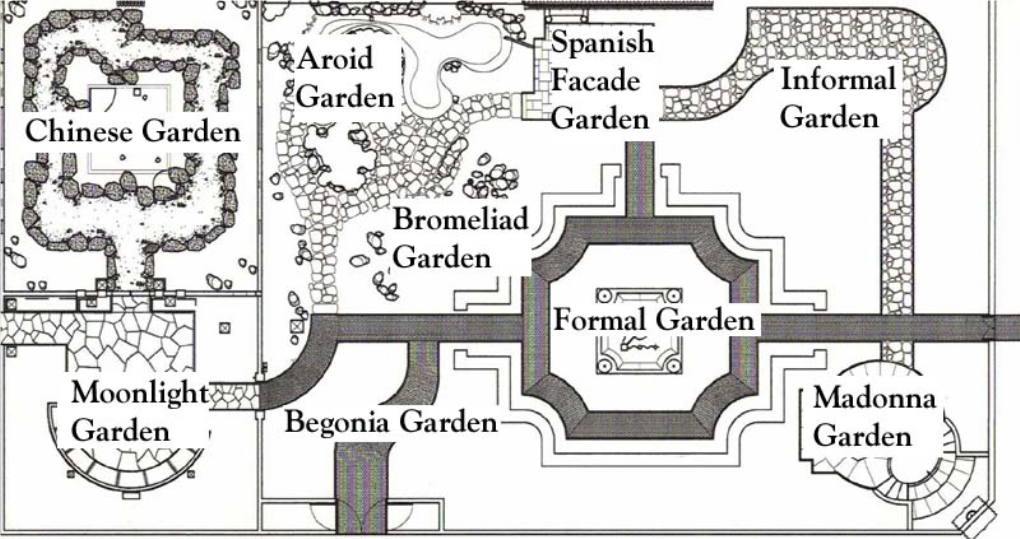 Four-Arts-Gardens-Map-And-Plant