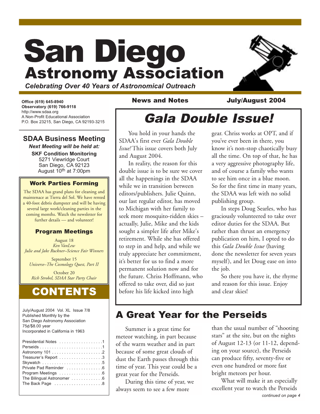 8-04 SDAA Newsletter