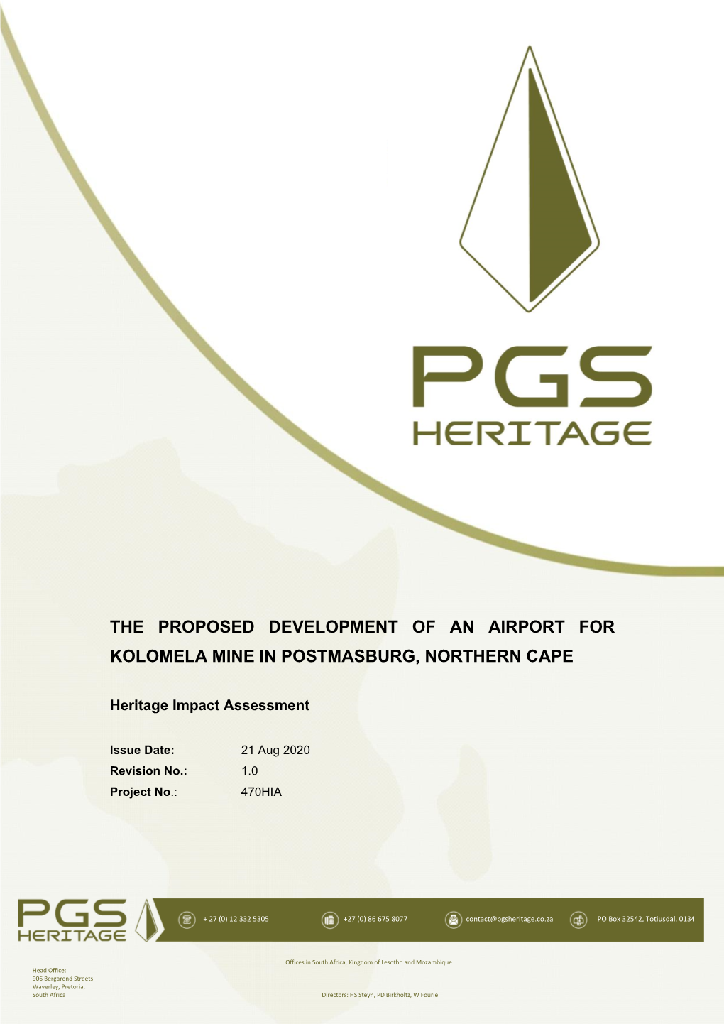 Heritage Impact Assessment.Pdf
