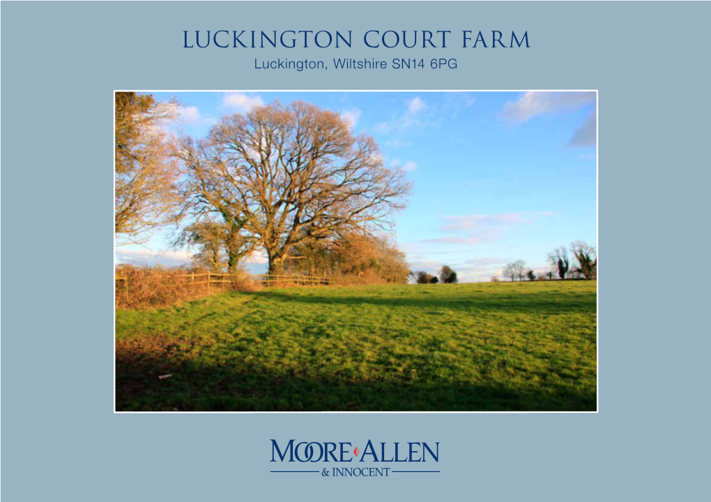 Luckington Court Farm