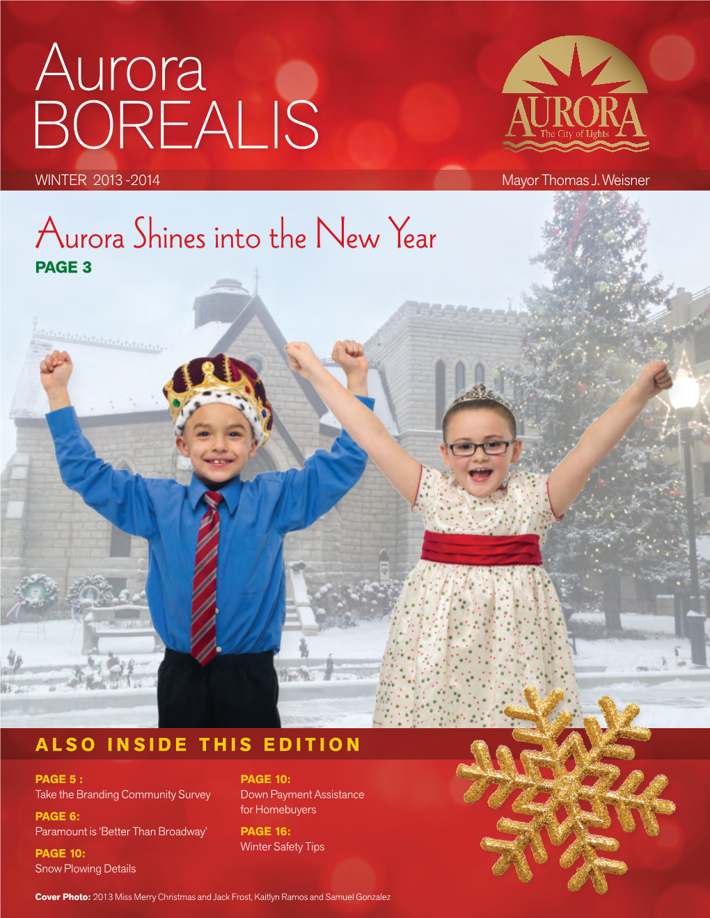 Winter 2013 Aurora Borealis Newsletter