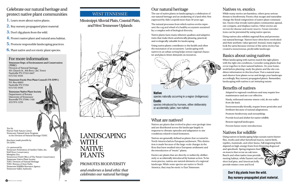 Landscaping with Native Plants