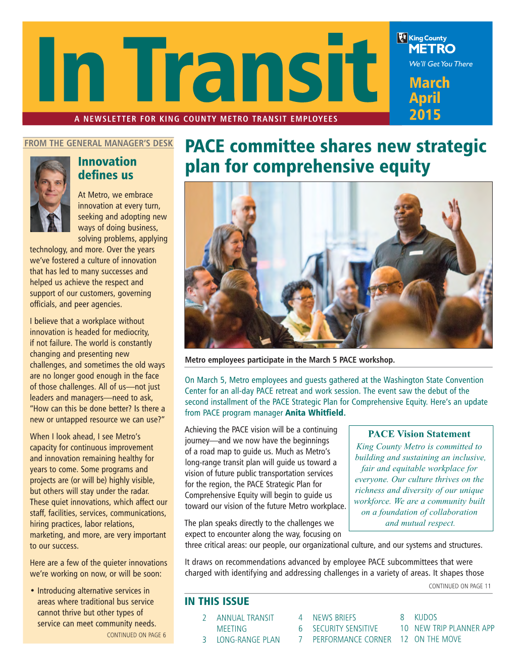 PACE Committee Shares New Strategic Plan for Comprehensive Equity