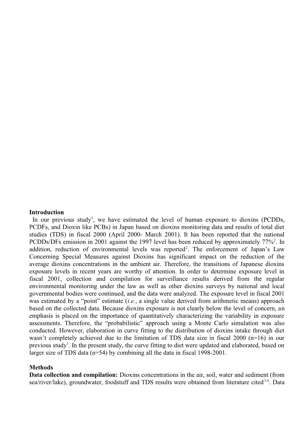 Sample of Short Paper