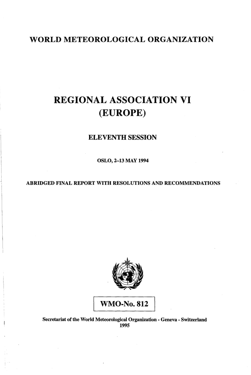 Regional Association Vi (Europe)