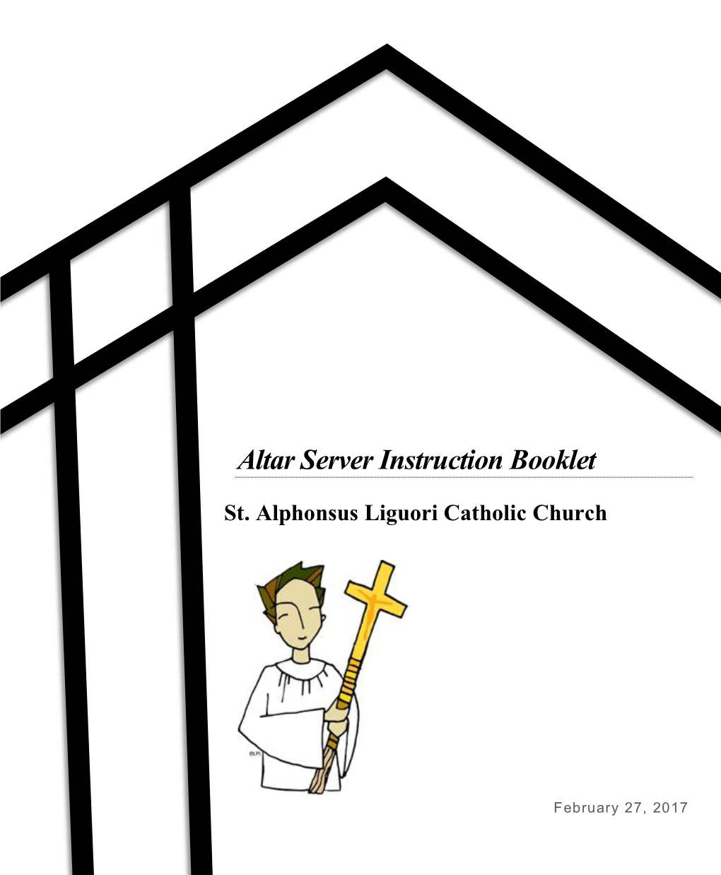 Altar Server Instruction Booklet St