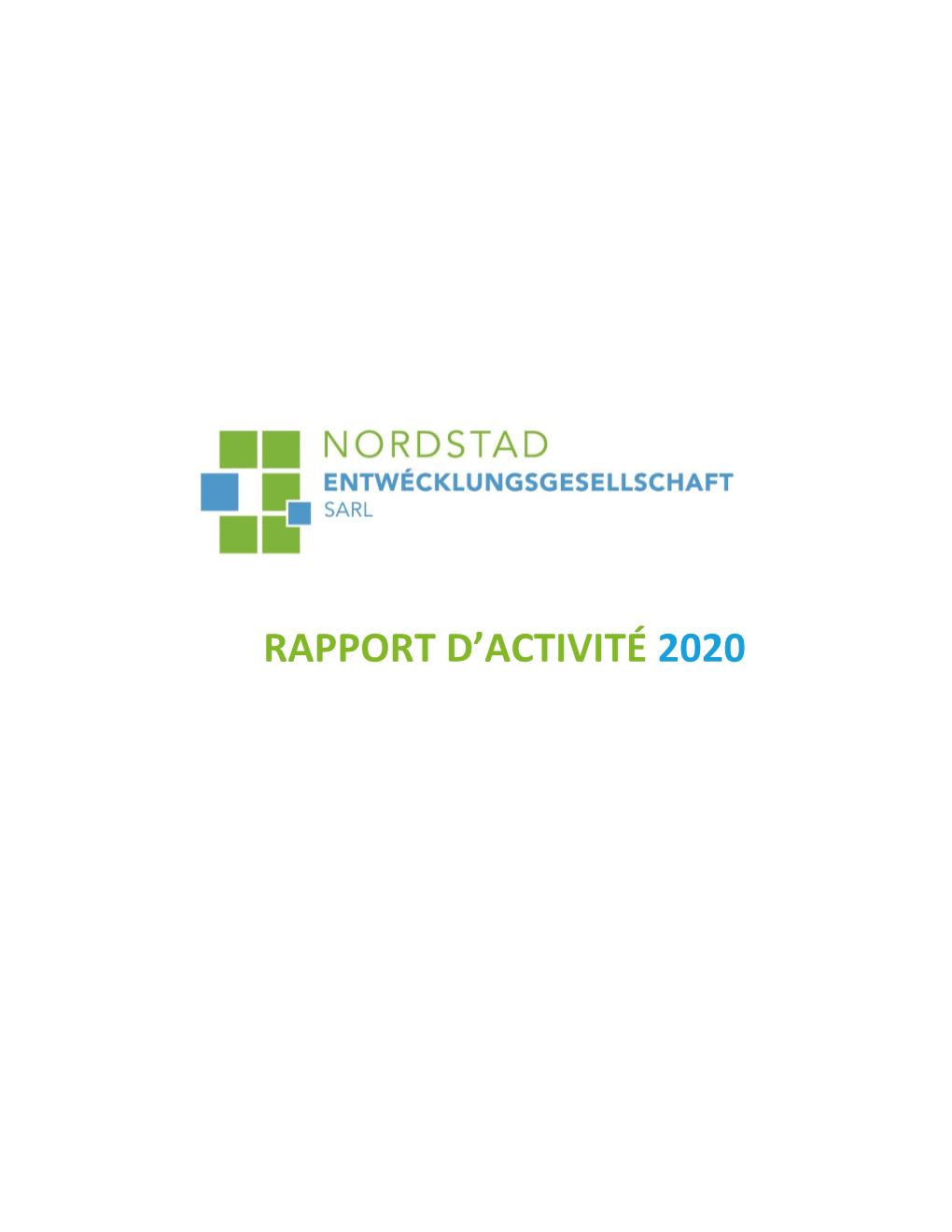 Rapport D'activité 2020