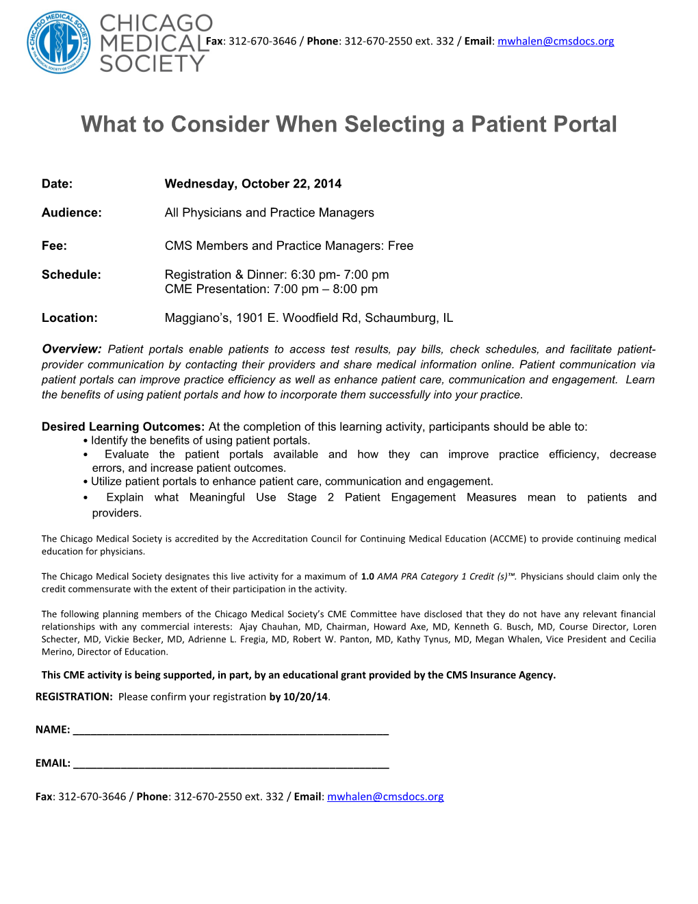 What to Consider When Selecting a Patient Portal