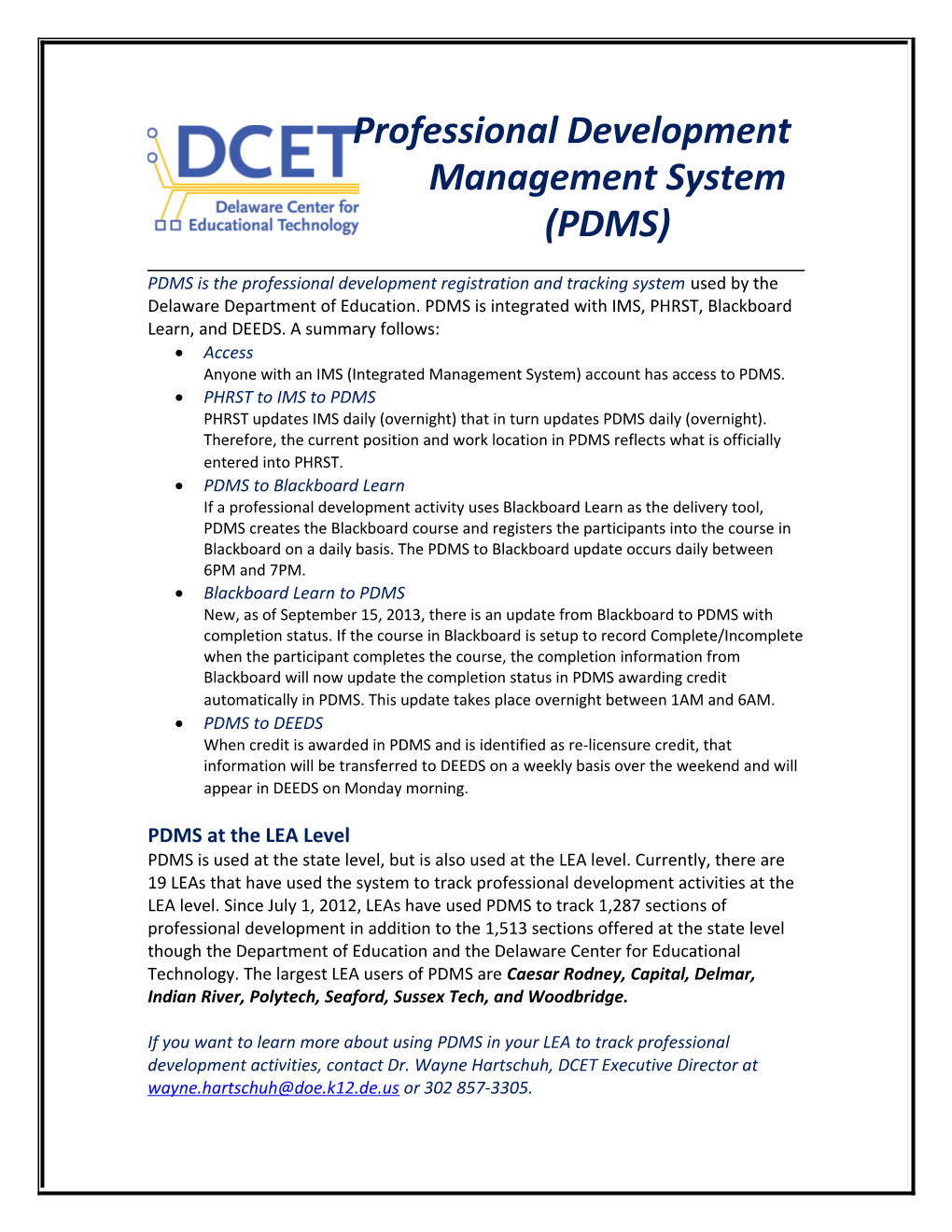 Professional Development Management System