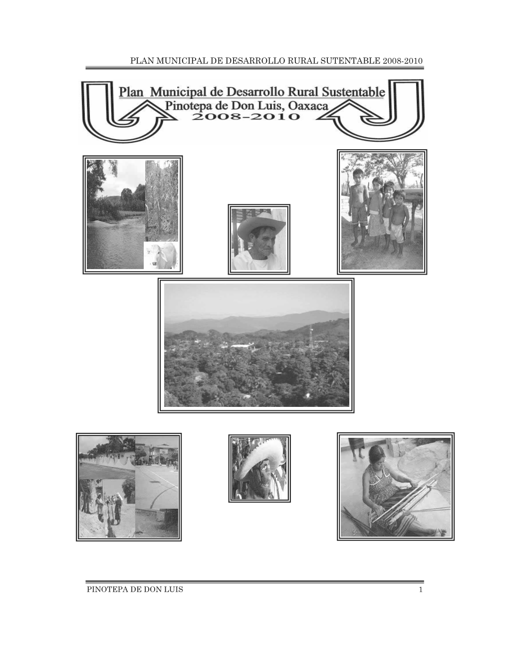 Plan Municipal De Desarrollo Rural Sutentable 2008-2010