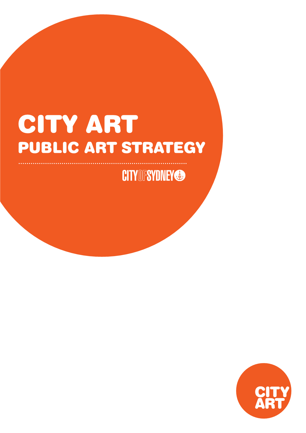 City Art Public Art Strategy