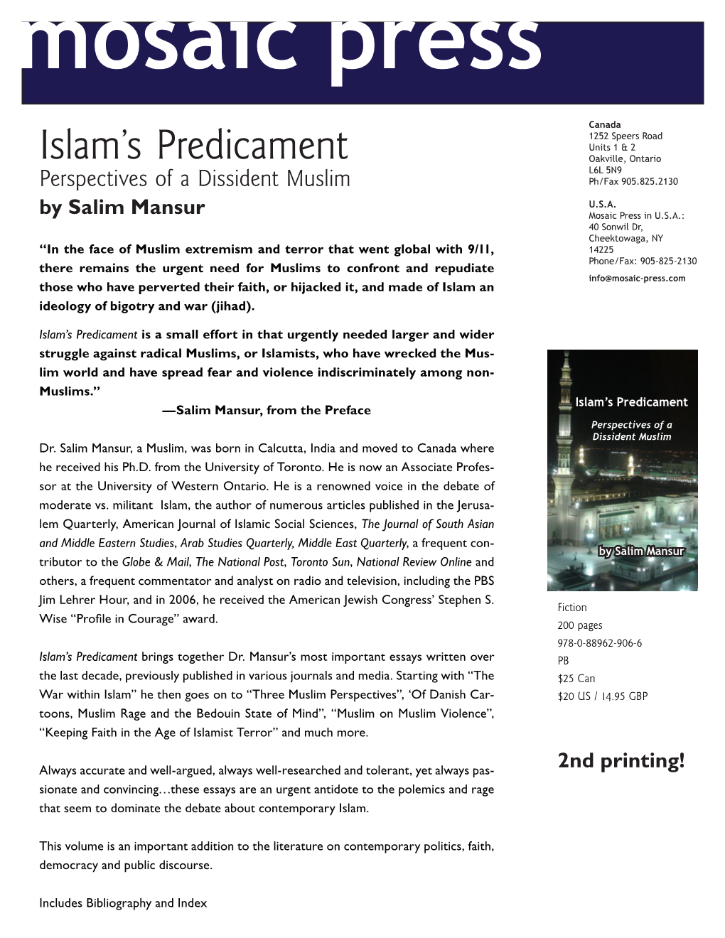 Islam's Predicament