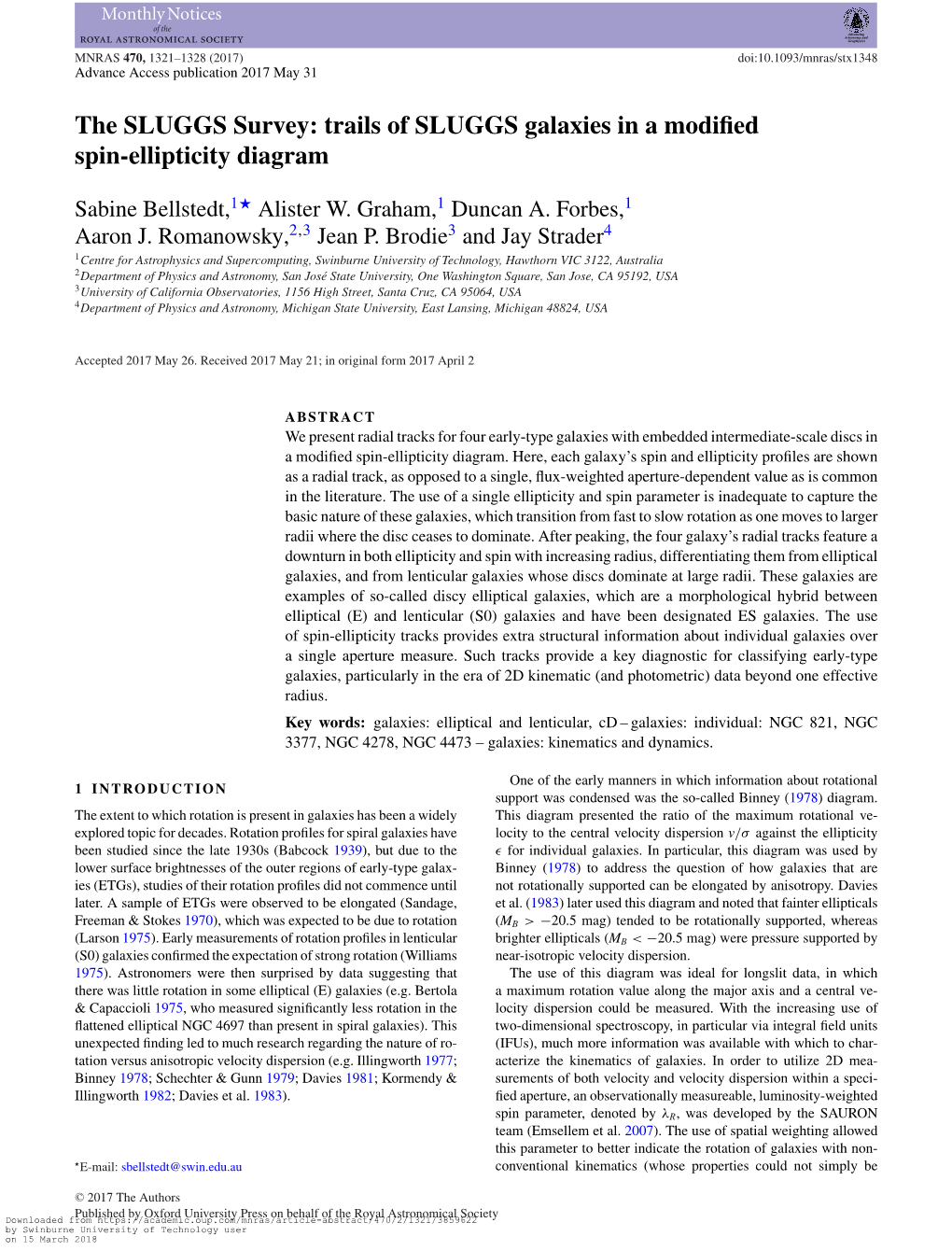 Trails of SLUGGS Galaxies in a Modified Spin-Ellipticity Diagram