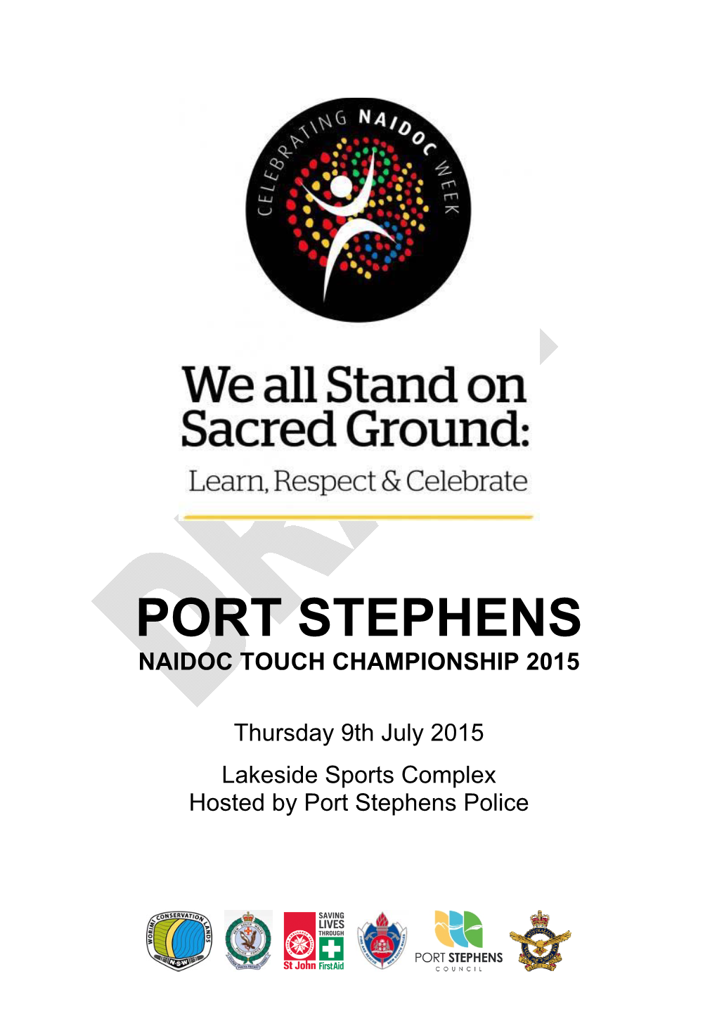 Port Stephens Naidoc Touch Championship 2015